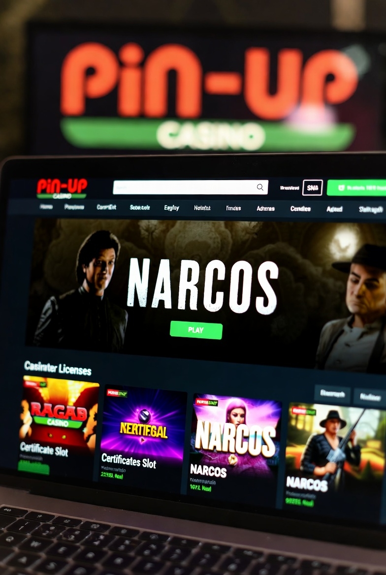 Pin-Up-тағы NetEnt-тен Narcos слотының лицензия сертификаттары