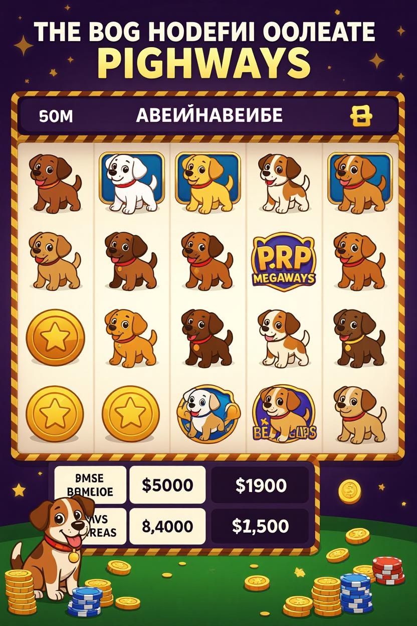 The Dog House Megaways RTP және волатильділік көрсеткіштерінің диаграммасы