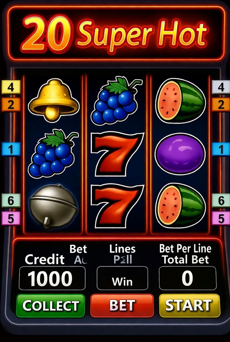 20 Super Hot slotunda risk oyunu