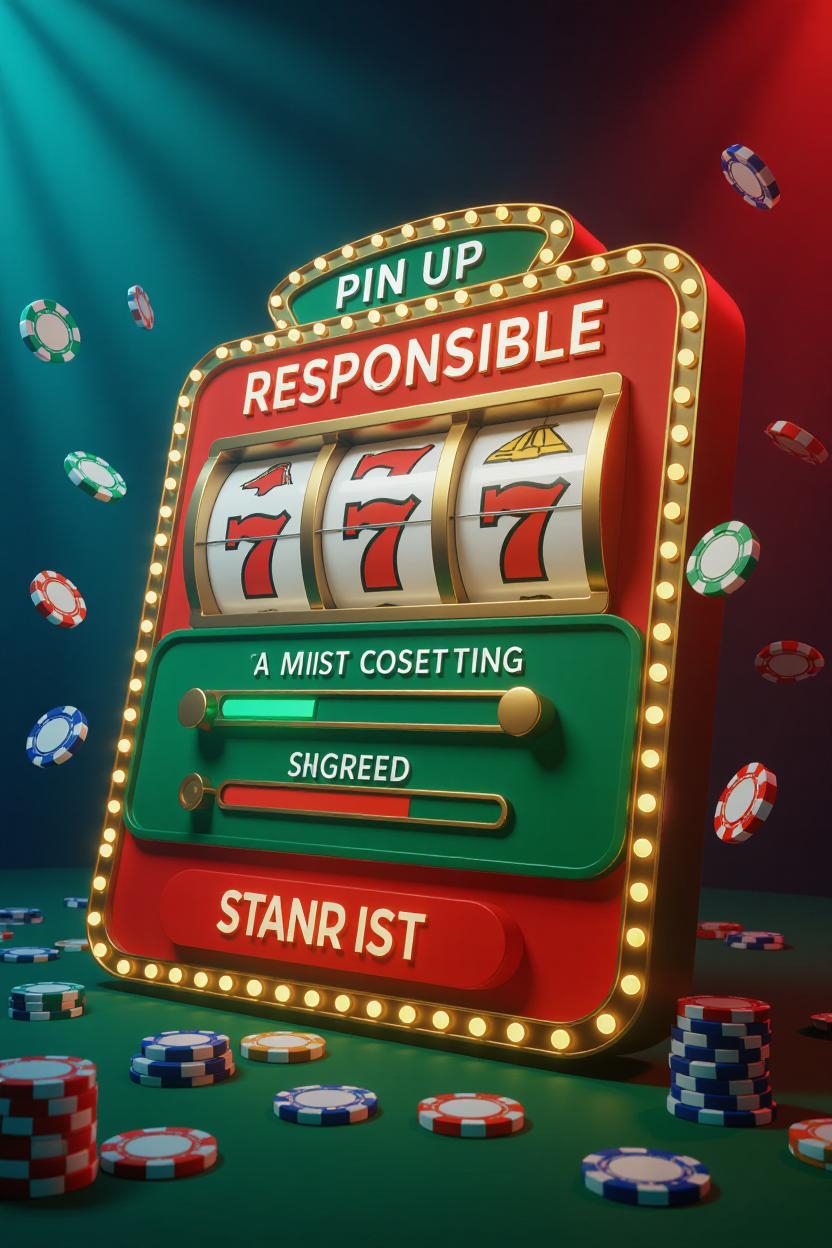 Pin-Up Casino-дағы лимит параметрлері бар жауапты ойын құралдарының интерфейсі