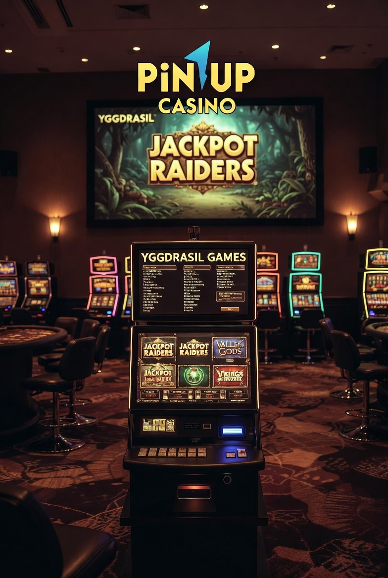 Pin-Up Casino лоббисінде Yggdrasil ойындарының тізіміндегі Jackpot Raiders слоты