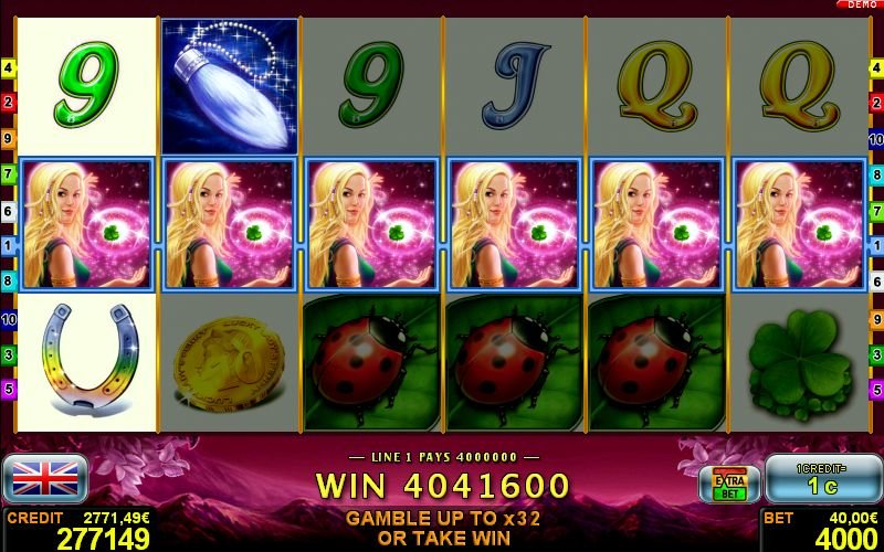 Free spins mode in Lucky Lady's Charm with x3 multiplier