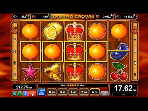 Карталары бар Shining Crown слотындағы Jackpot Cards бонустық ойын экраны