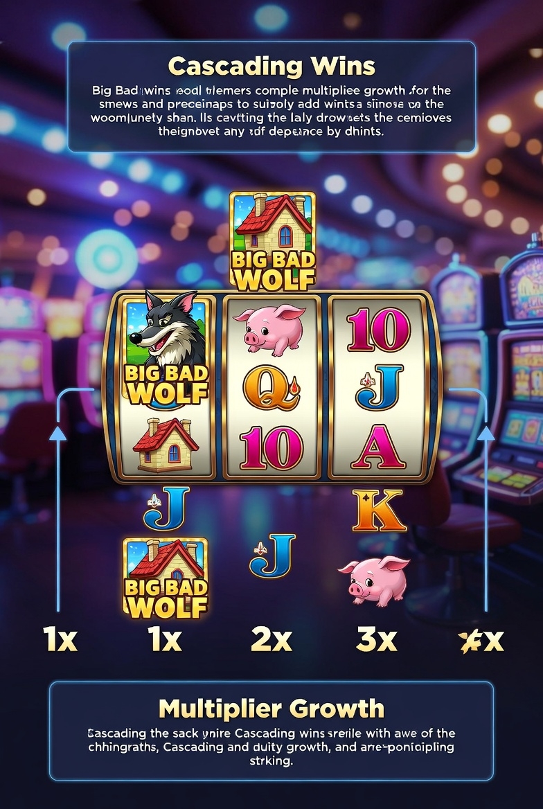 Big Bad Wolf-da kaskadlı qazancların və multiplikator artımının işləmə sxemi