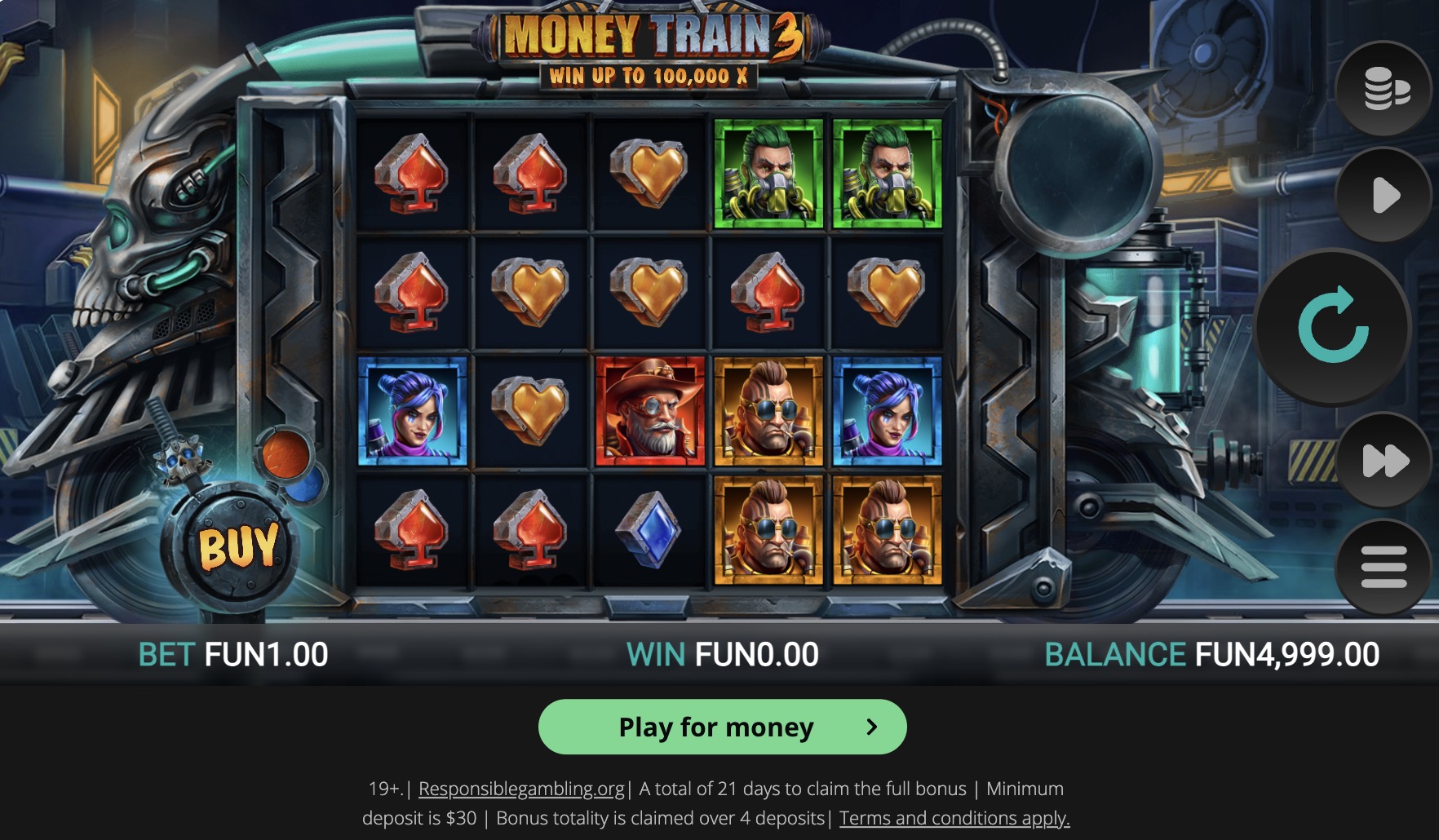 Money Train 3-ті Pin-Up казиносындағы басқа жоғары ауытқымды слоттармен салыстыру