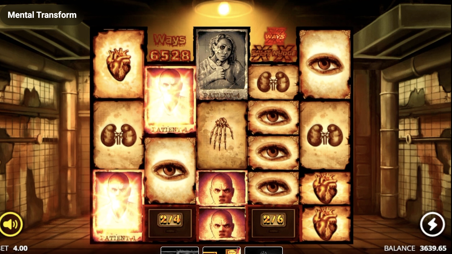 Mental слотында кеңейтілген таңбалары бар іске қосылған xWays механикасы