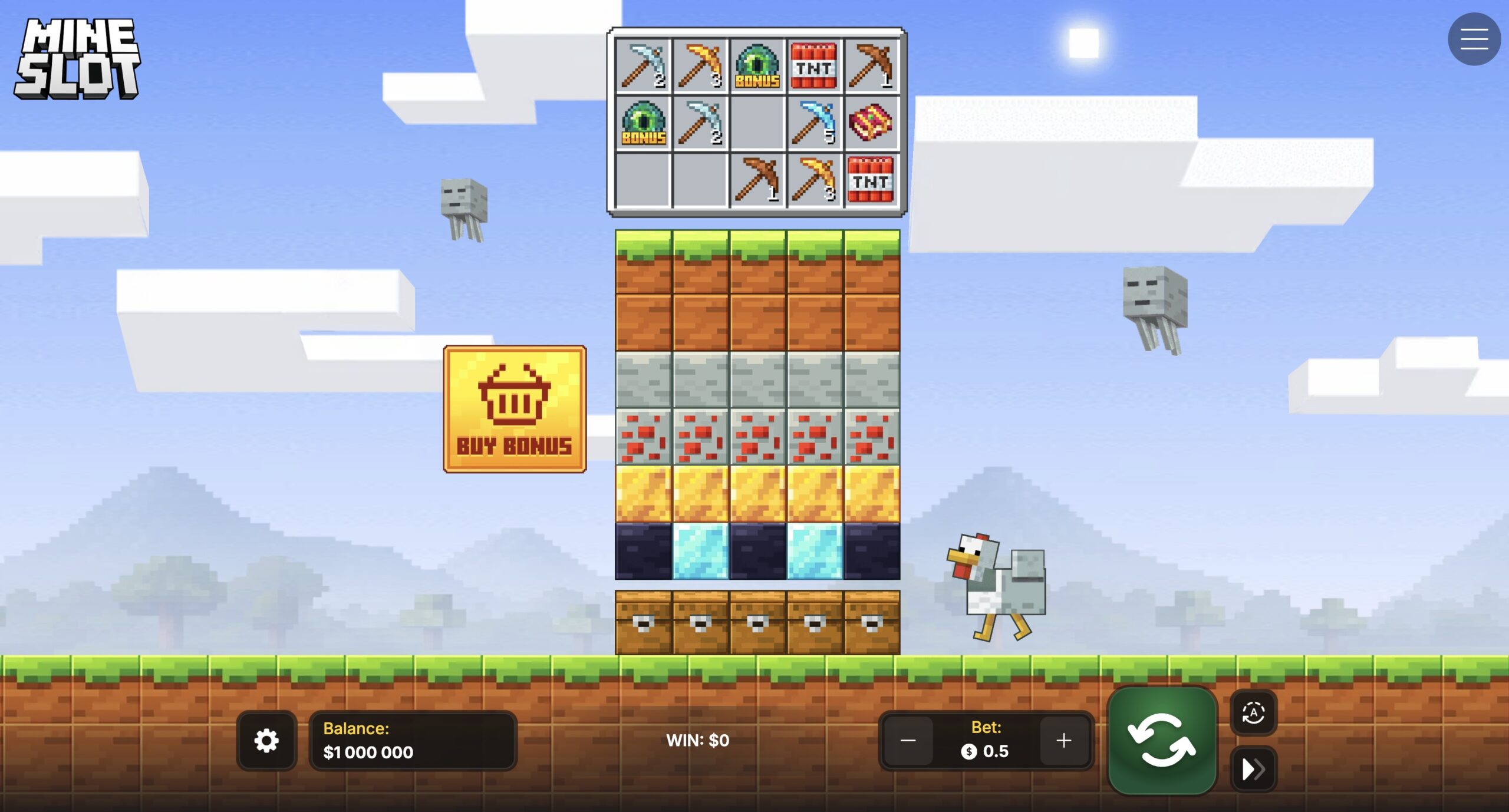 Mine Slot оюнунун RTP үлгүлөнүшү жана утуштардын бөлүштүрүлүшү