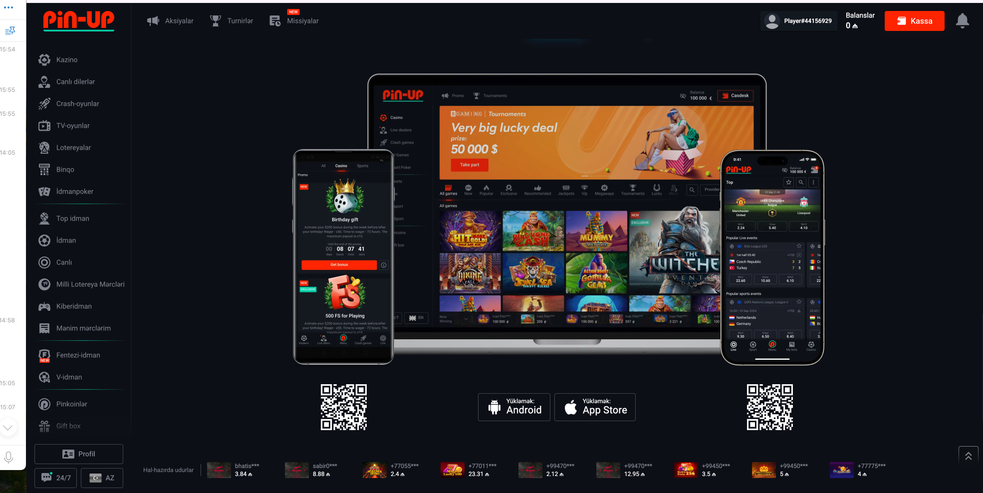 Pin-up platformasında təhlükəsizlik və məsul oyun alətləri